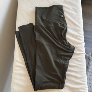 lululemon athletica Dark Green Aligns